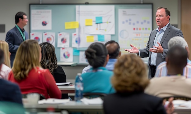 Accounting workspace with organized financial documents